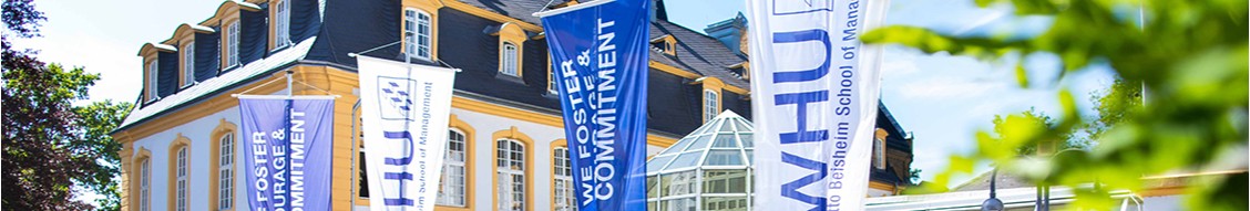 WHU – Otto Beisheim School of Management banner