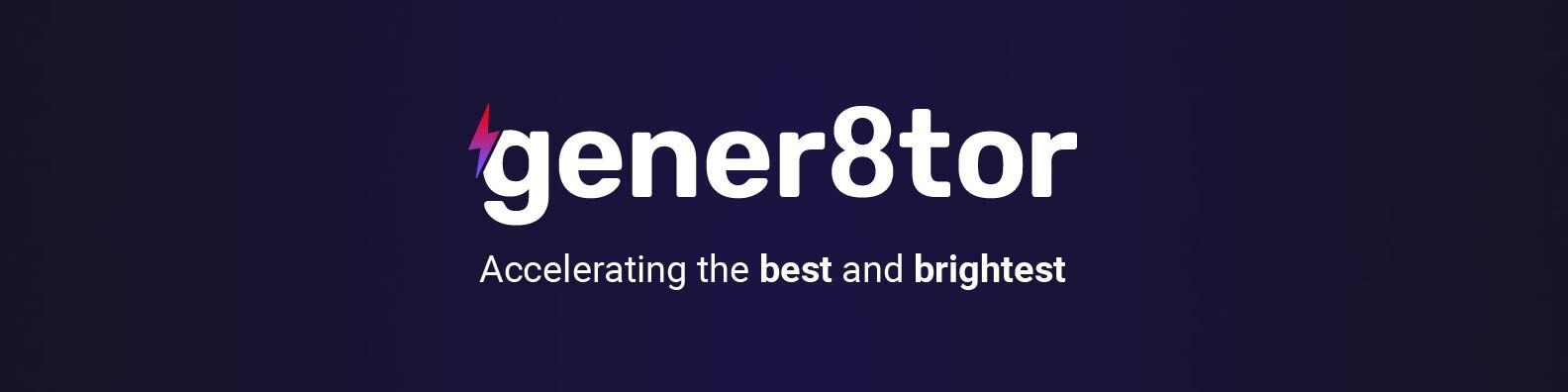 gener8tor banner