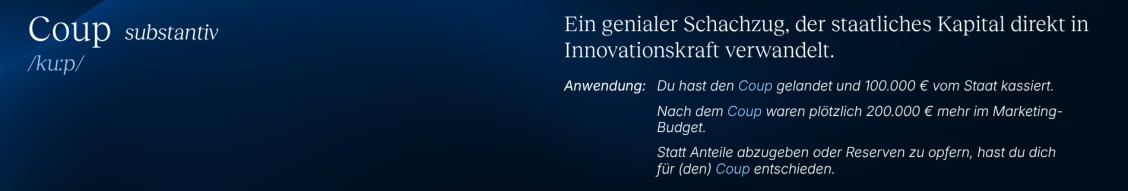 Coup banner