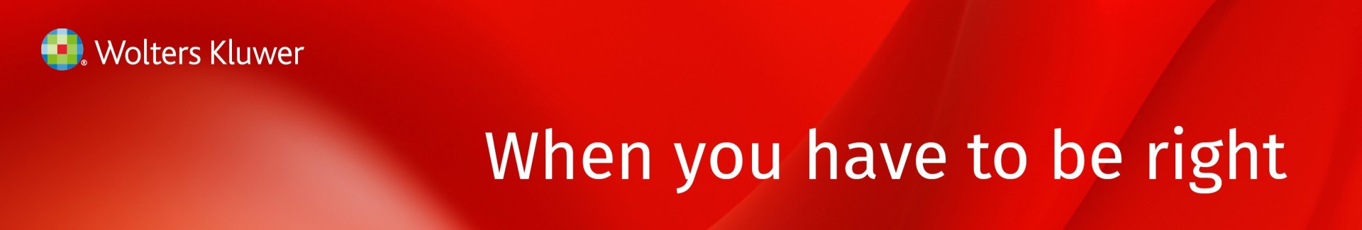 Wolters Kluwer banner
