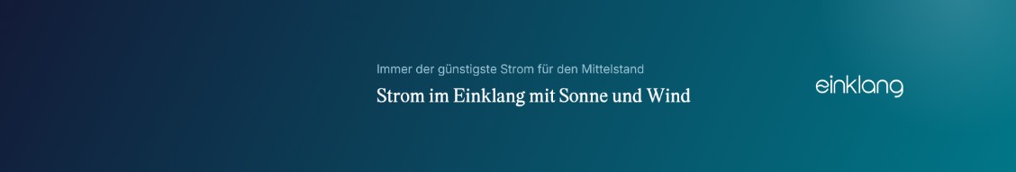 einklang energy banner