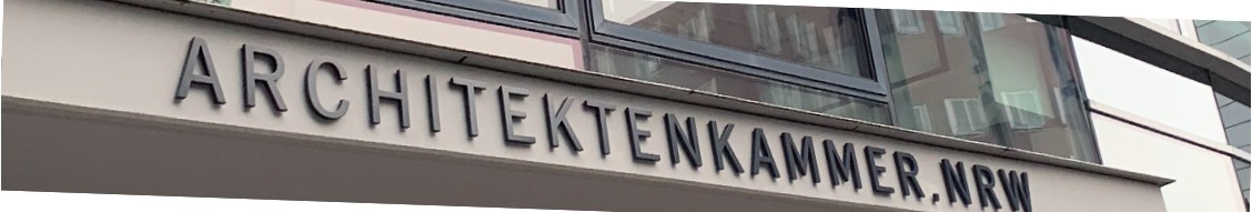 Architektenkammer Nordrhein-Westfalen banner