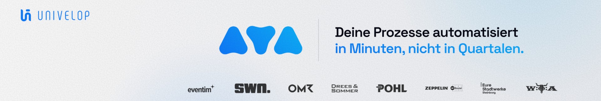 Univelop GmbH banner