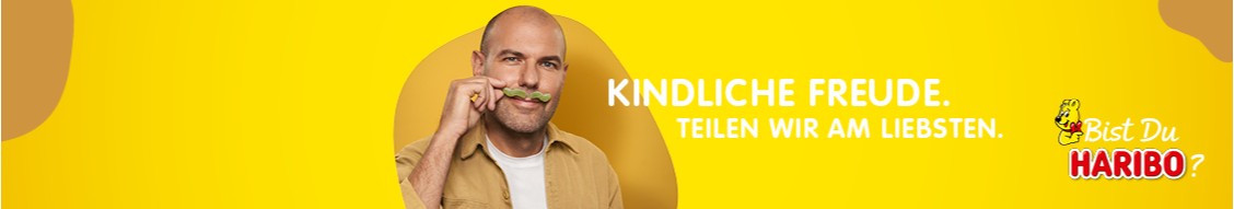 HARIBO Deutschland banner