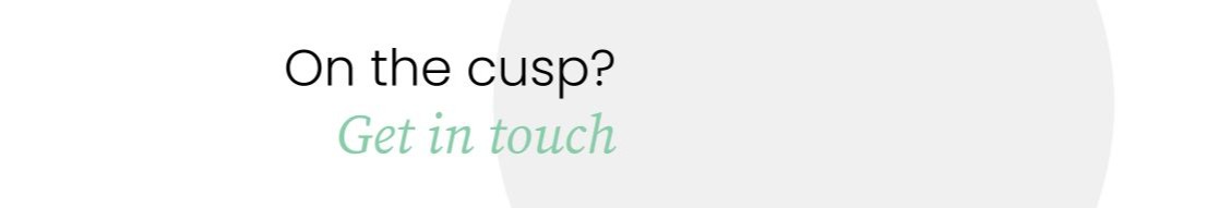 Cusp Capital banner