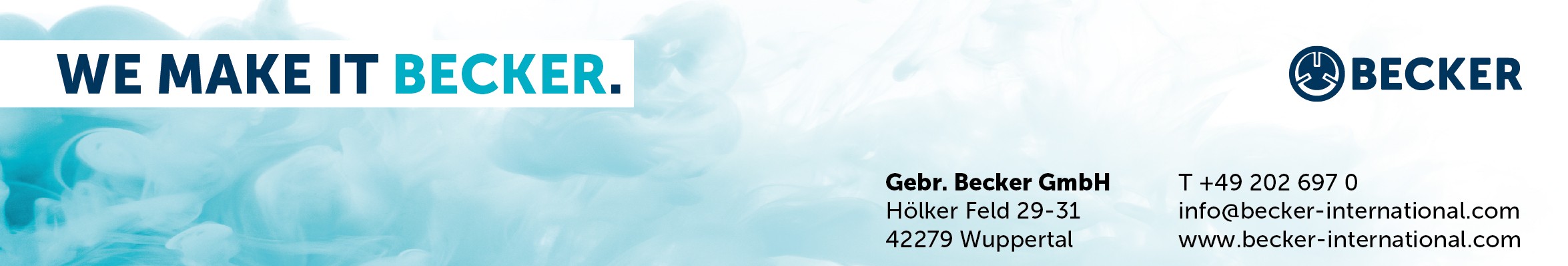 Gebr. Becker GmbH banner
