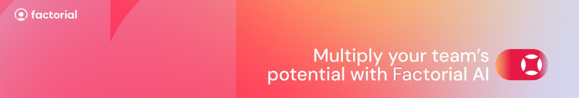 Factorial banner