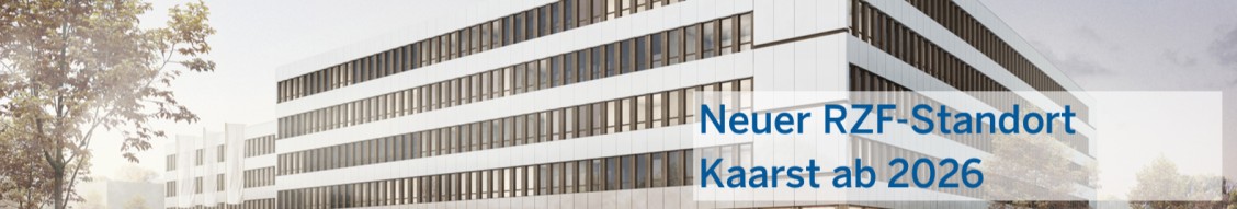 Rechenzentrum der Finanzverwaltung NRW (RZF) banner