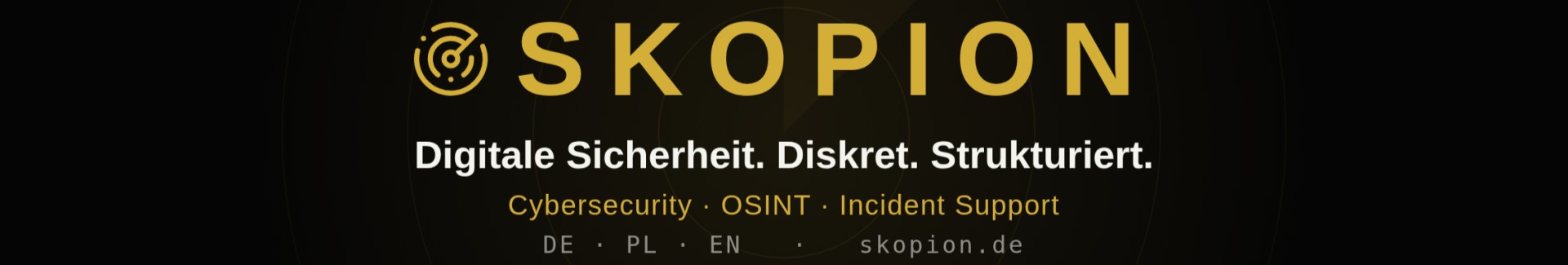 SKOPION Intelligence banner