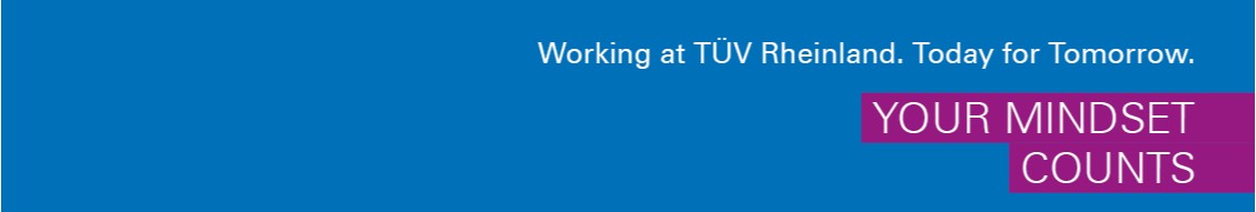 TÜV Rheinland Group banner