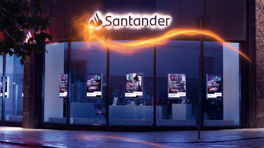 Santander Deutschland banner