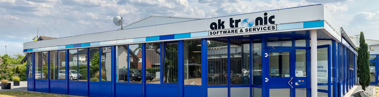 ak tronic Software & Services GmbH banner