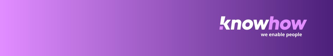 Know How! AG banner
